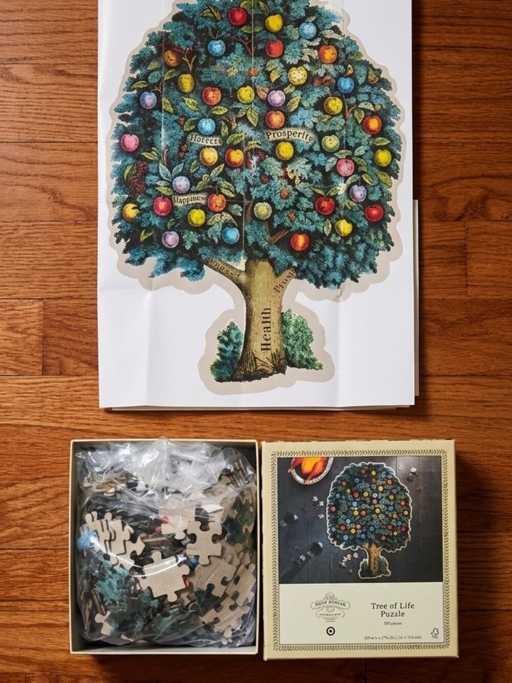 Beautiful John Derian for Target "Tree of Life" 500-Piece Jigsaw Puzzle
